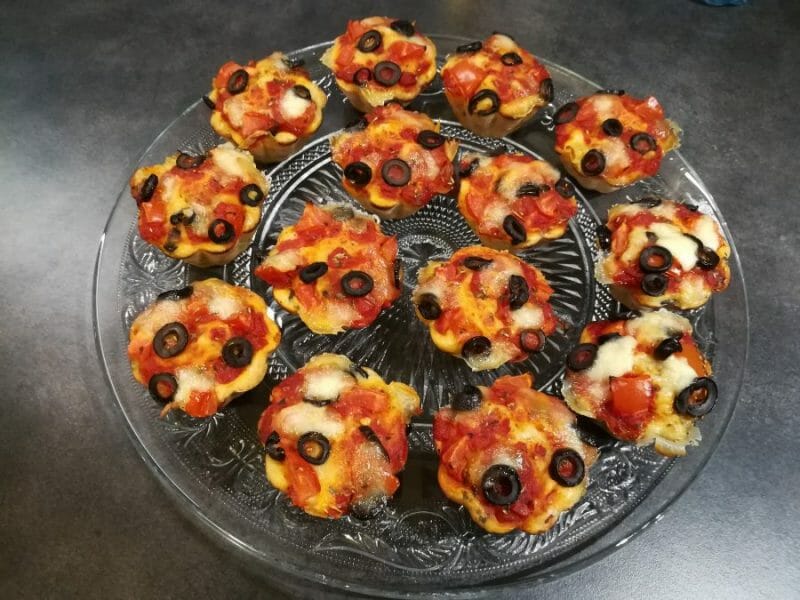 Muffins salés façon pizza Cookomix