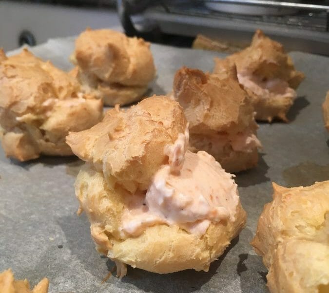 Cliquez pour zoomer ! Mini éclairs au saumon fumé Thermomix par Roxy1331