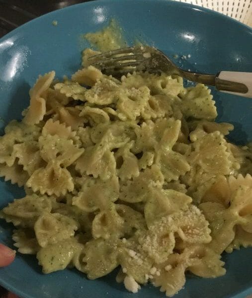 Cliquez pour zoomer ! Farfalle à la crème de courgettes Thermomix par Ornella55