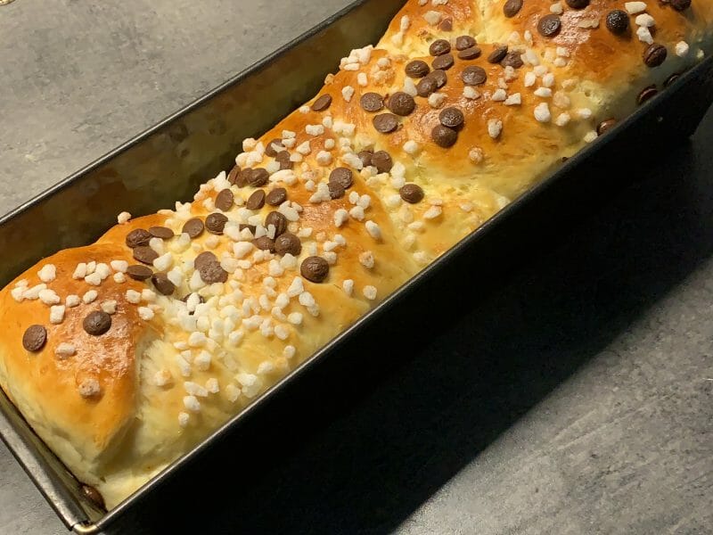 Cliquez pour zoomer ! Brioche tressée à la mie filante Thermomix par Ornella55