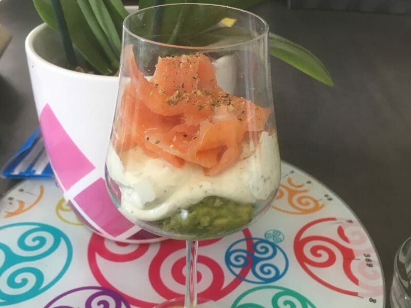 Cliquez pour zoomer ! Verrines saumon avocat Thermomix par odie2018
