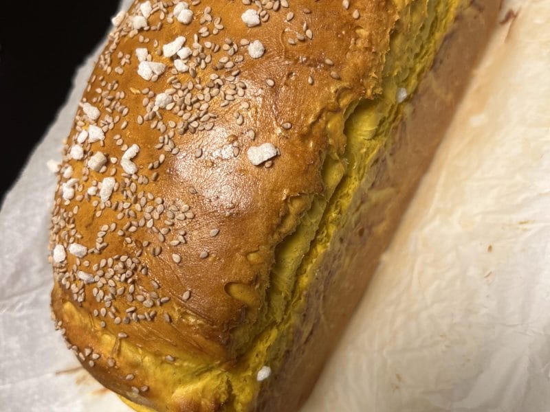Cliquez pour zoomer ! Pão de Abóbora – Brioche à la courge Thermomix par SylvieSpi