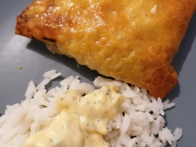 Cliquez pour zoomer ! Brick de saumon et poireaux Thermomix par Titia