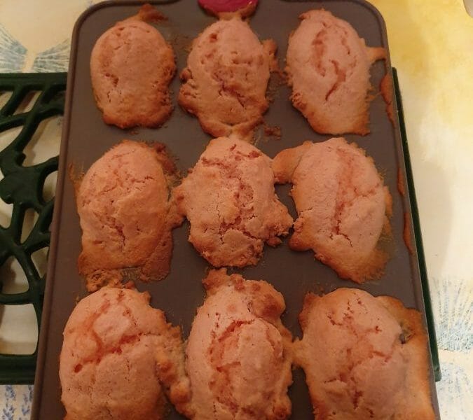 Cliquez pour zoomer ! Madeleines aux biscuits roses de Reims Thermomix par crevette83