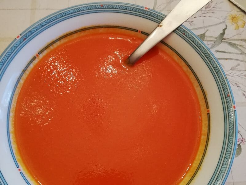 Cliquez pour zoomer ! Velouté de tomate Thermomix par Corine