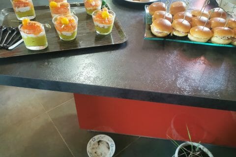 Cliquez pour zoomer ! Verrines saumon avocat au Thermomix