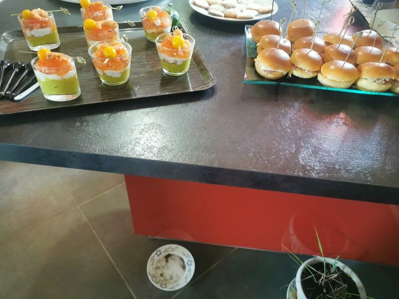 Cliquez pour zoomer ! Verrines saumon avocat Thermomix par Veronique972