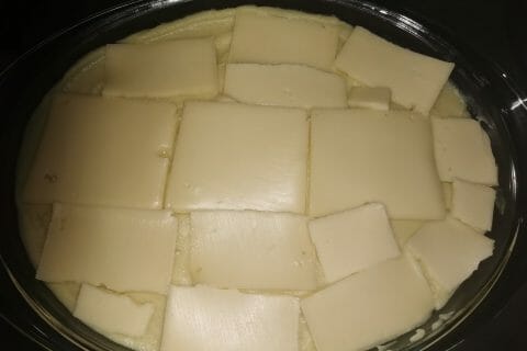 Cliquez pour zoomer ! Gratin de purée de pommes de terre aux épinards au Thermomix