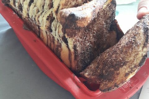Cliquez pour zoomer ! Brioche à effeuiller à la cannelle Thermomix par Caro