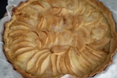 Cliquez pour zoomer ! Tarte aux pommes alsacienne Thermomix par Annick62820