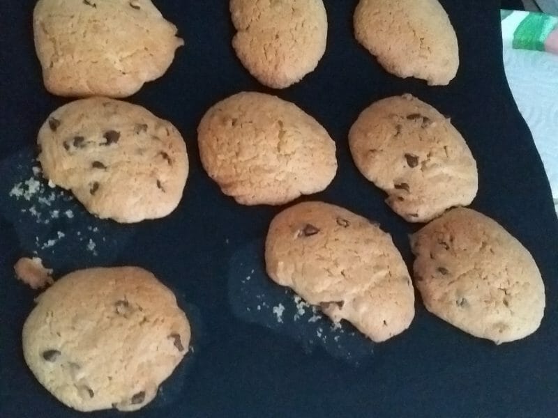 Cliquez pour zoomer ! Cookies au pain rassis et pépites de chocolat Thermomix par Annick62820