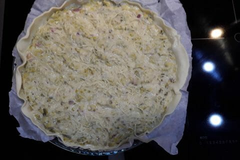 Cliquez pour zoomer ! Tarte aux poireaux au Thermomix