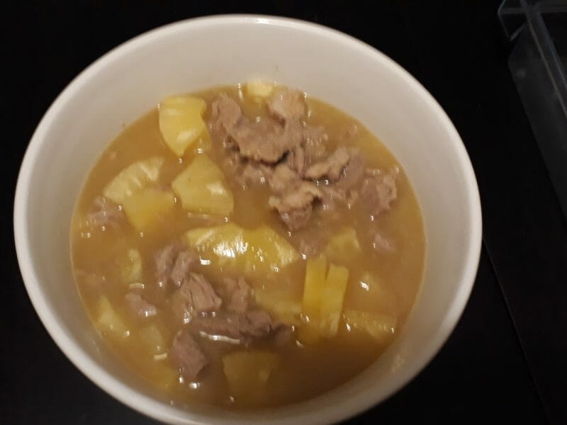 Cliquez pour zoomer ! Filet mignon de porc à l’ananas Thermomix par LoulouChat14