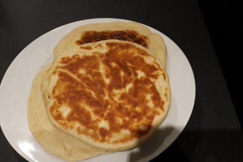 Cliquez pour zoomer ! Naans au fromage au Thermomix
