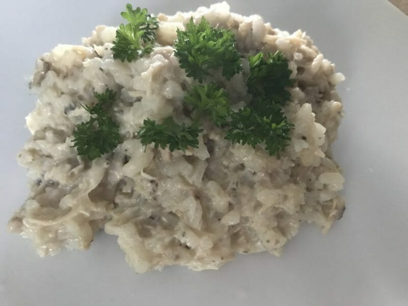 Cliquez pour zoomer ! Risotto poulet et champignons Thermomix par SophiaFx
