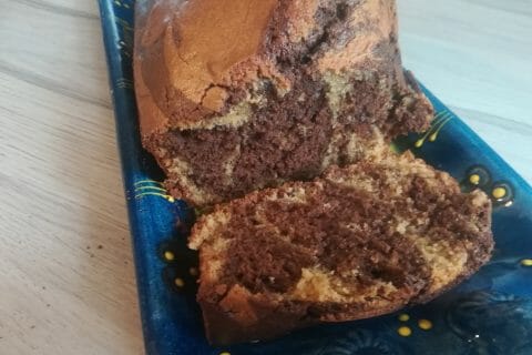 Cliquez pour zoomer ! Marbré au chocolat Thermomix par Carole HR