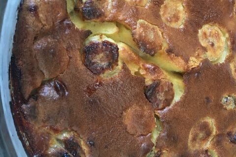 Cliquez pour zoomer ! Clafoutis aux framboises au Thermomix