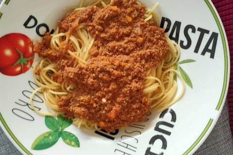 Cliquez pour zoomer ! Spaghettis bolognaise Thermomix par Carole HR