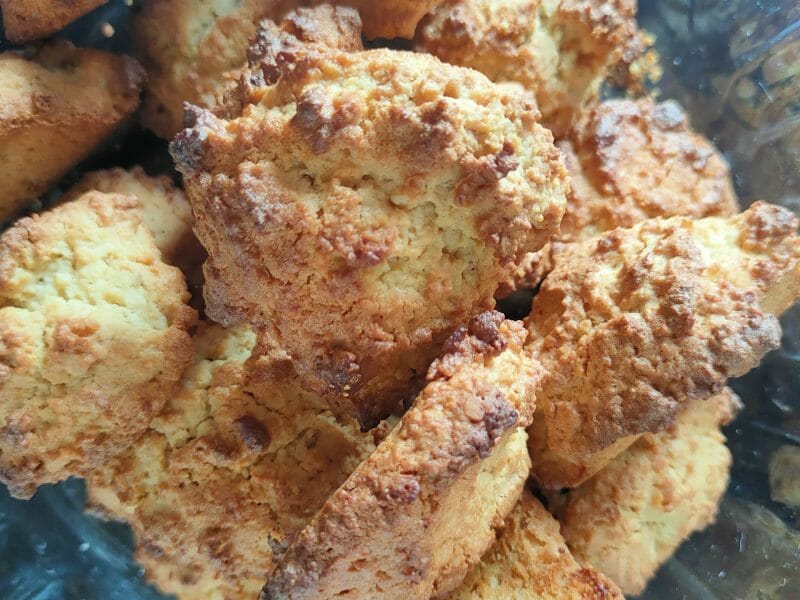 Cliquez pour zoomer ! Biscuits aux flocons d’avoine et amandes Thermomix par Carole HR