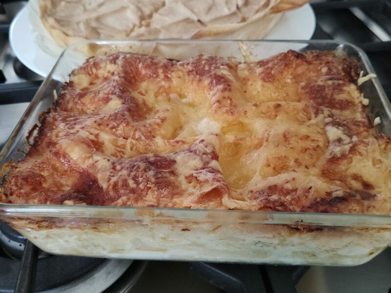 Cliquez pour zoomer ! Lasagnes au saumon et poireaux Thermomix par Sandra_27