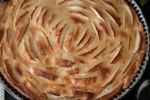 Cliquez pour zoomer ! Tarte normande aux pommes au Thermomix