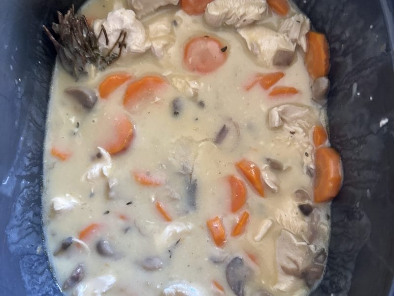 Cliquez pour zoomer ! Blanquette de poulet Thermomix par serlana