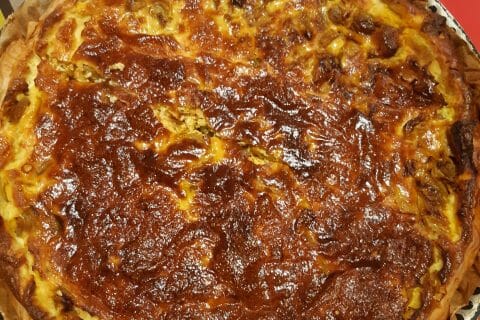 Cliquez pour zoomer ! Tarte fondante aux endives et au curry au Thermomix