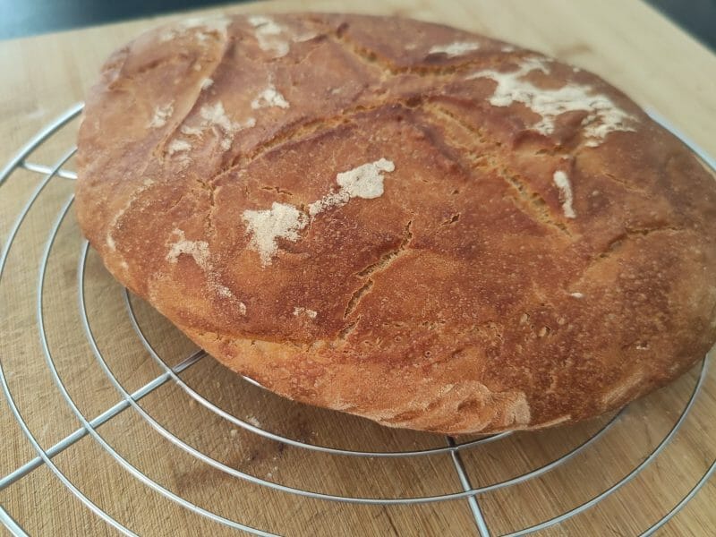 Cliquez pour zoomer ! Pain Cocotte Thermomix par mounou72