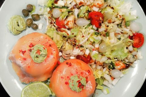 Cliquez pour zoomer ! Dôme de saumon cœur fondant Thermomix par Mr.K