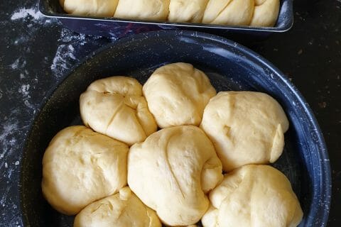 Cliquez pour zoomer ! Brioche tressée à la mie filante Thermomix par Cocolabricot