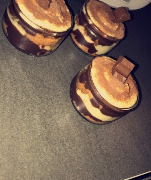 Cliquez pour zoomer ! Tiramisu aux framboises et spéculoos Thermomix par cainouche