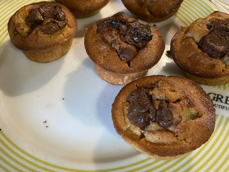 Cliquez pour zoomer ! Muffins à la banane Thermomix par noupnoupi