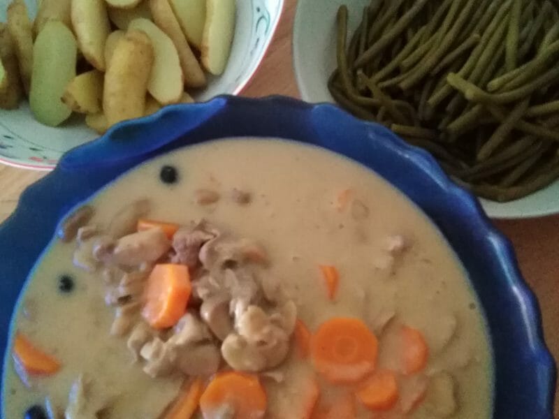 Cliquez pour zoomer ! Filet mignon façon blanquette Thermomix par Pascale