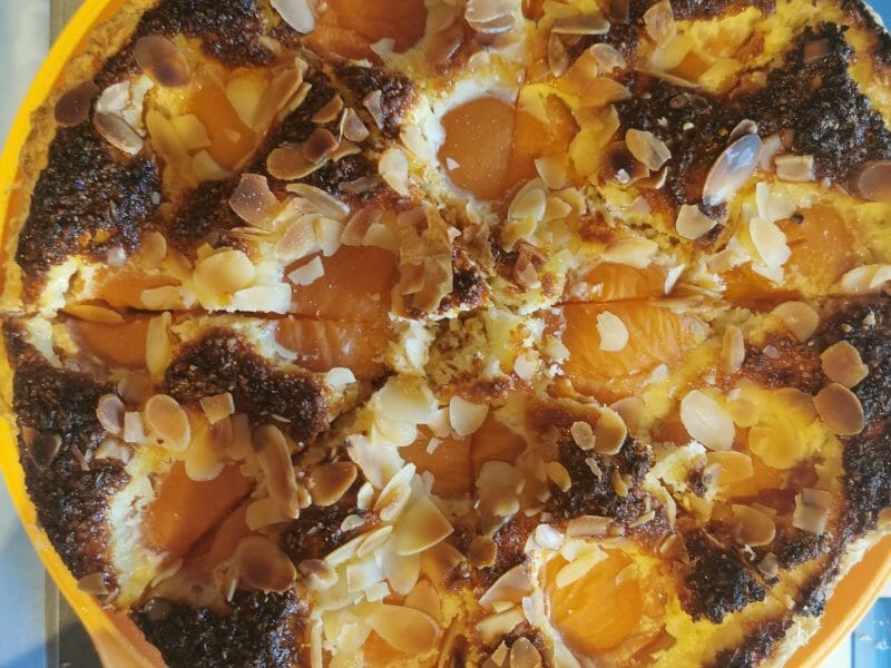 Cliquez pour zoomer ! Tarte amandine aux abricots Thermomix par Pascale