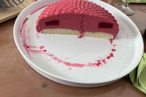 Cliquez pour zoomer ! Bavarois aux framboises Thermomix par Adeline_13