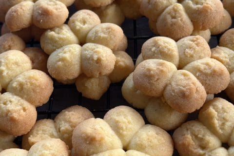 Cliquez pour zoomer ! Sablés à la presse à biscuits Thermomix par Karou