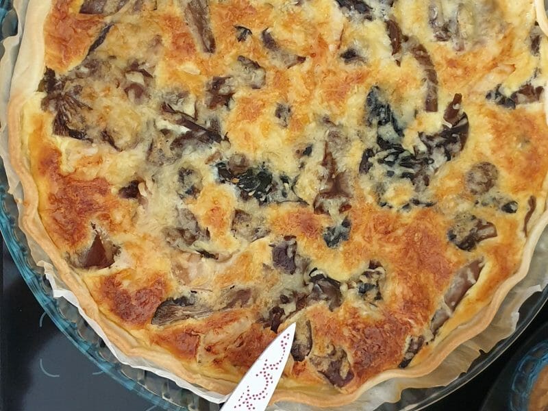Cliquez pour zoomer ! Tarte au poulet et champignons Thermomix par Titelle 974