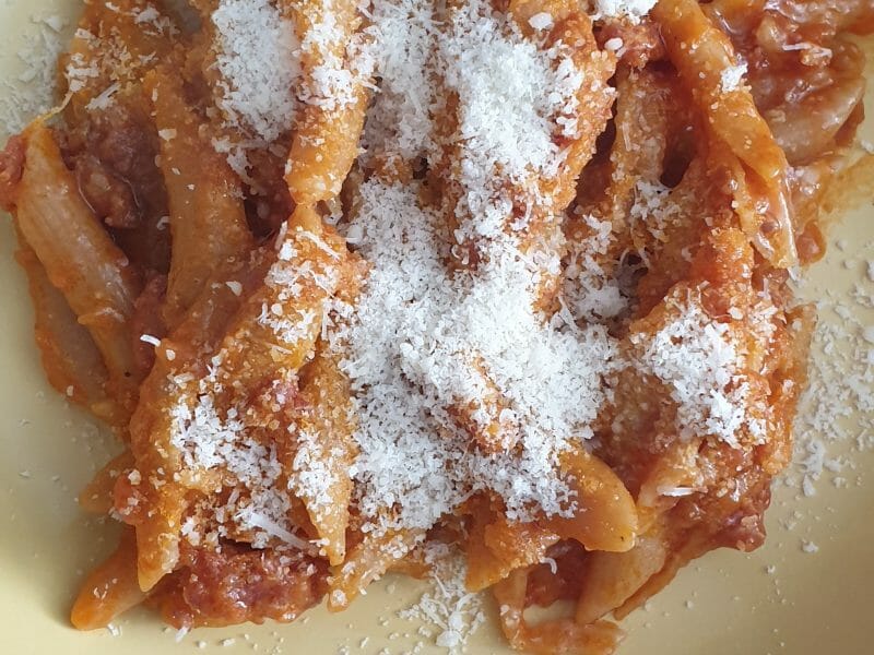 Cliquez pour zoomer ! Penne au chorizo Thermomix par Titelle 974