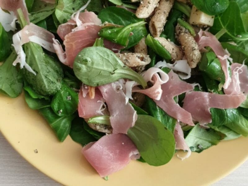 Cliquez pour zoomer ! Salade de penne à l’italienne Thermomix par Titelle 974