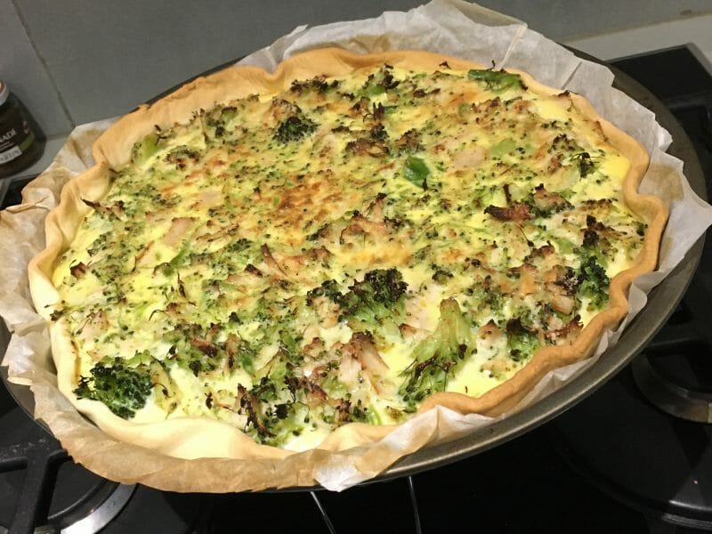 Cliquez pour zoomer ! Quiche au brocoli et jambon Thermomix par caro8375