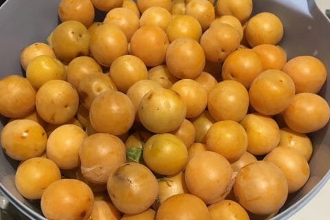 Cliquez pour zoomer ! Clafoutis aux mirabelles Thermomix par caro8375