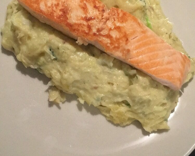 Cliquez pour zoomer ! Ecrasé de pommes de terre et saumon Thermomix par caro8375