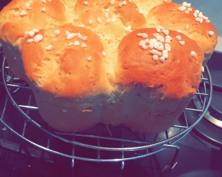 Cliquez pour zoomer ! Brioche sans beurre, sans oeufs Thermomix par caro8375