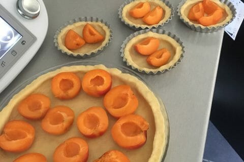 Cliquez pour zoomer ! Tarte amandine aux abricots Thermomix par caro8375