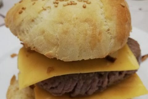 Cliquez pour zoomer ! Pains hamburger au Thermomix