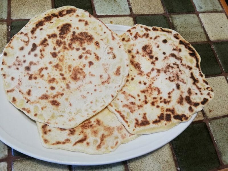 Cliquez pour zoomer ! Naans au fromage Thermomix par Ptitenath51