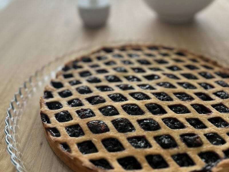 Cliquez pour zoomer ! Tarte à la confiture Thermomix par mathoumv
