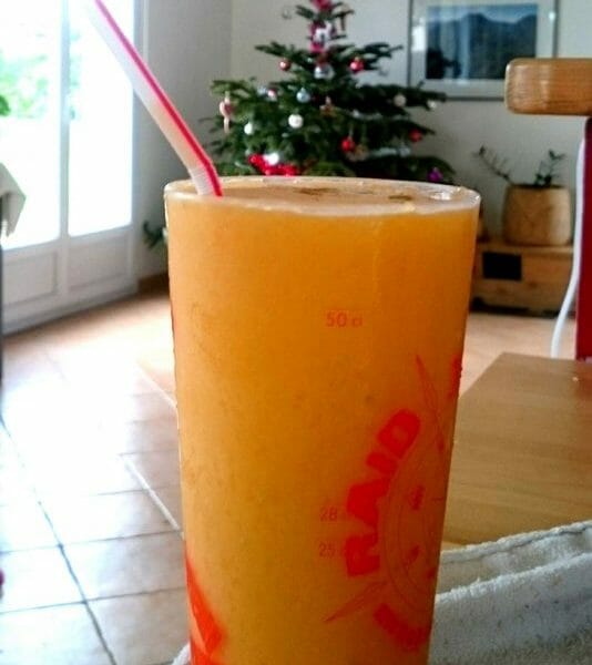 Cliquez pour zoomer ! Smoothie ananas banane Thermomix par M0