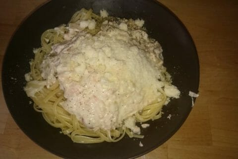 Cliquez pour zoomer ! Spaghettis au saumon fumé Thermomix par M0