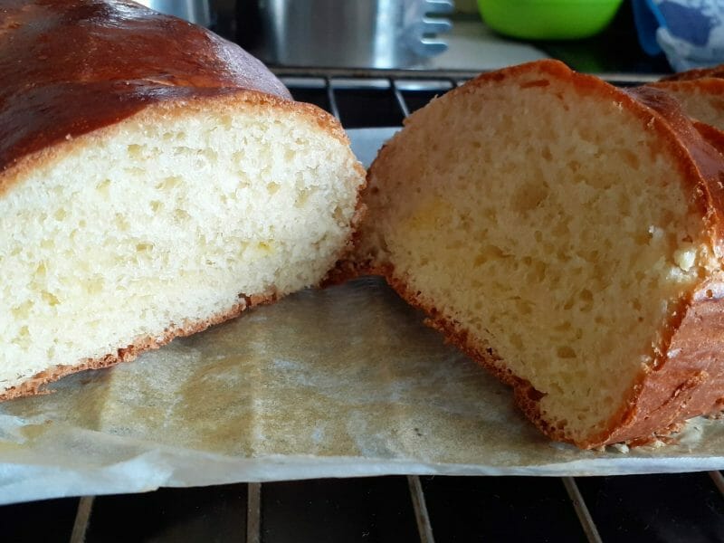 Cliquez pour zoomer ! Brioche à la noix de coco Thermomix par ChatLoup1318